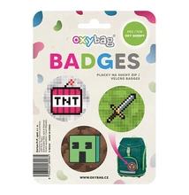 Cserélhető matrica OXY táskára 3 darabos Game