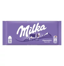 Csokoládé táblás MILKA Alpesi tej 90 g