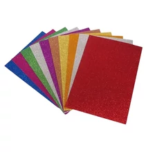 Dekor gumilap A/4 csillámos vegyes 10 darabos