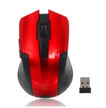 Egér vezeték nélküli SILVERLINE RF-107 USB piros