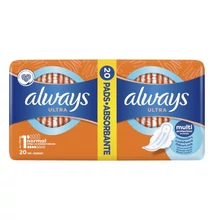 Egészségügyi betét ALWAYS Sensitive ultra duo 20 darabos