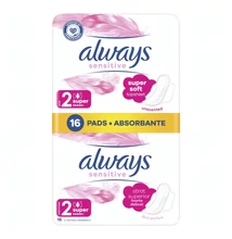 Egészségügyi betét ALWAYS Sensitive ultra night 14 darabos