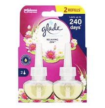 Elektromos légfrissítő utántöltő GLADE japán kert 2x20 ml