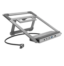 Elosztó HUB HAMA USB 3.2 + 3xUSB 3.1/Jack/HDMI/Display port/LAN/USB-C + tápegység