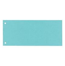 Elválasztócsík ESSELTE 105X240 mm karton kék 100 darabos