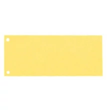 Elválasztócsík ESSELTE 105x240mm karton sárga 100 darabos