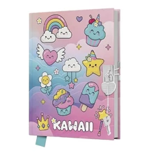 Emlékkönyv JUNIOR Kawaii lakattal