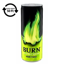 Energiaital BURN Zöld alma 0,25L DRS