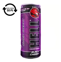 Energiaital HELL Black Cherry 0,25L DRS