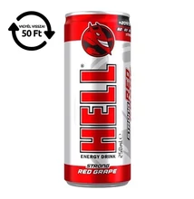 Energiaital HELL Red Grape 0,25L DRS