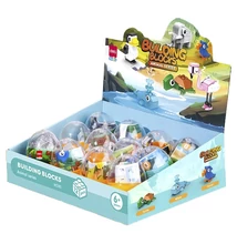 Építőjáték tojásban DELI Állatok