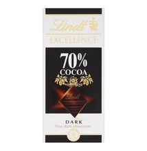 Étcsokoládé táblás LINDT Excellence 70%-os kakaótartalom 100 g