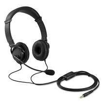 Fejhallgató KENSINGTON mikrofonos 3,5mm Jack csatlakozóval