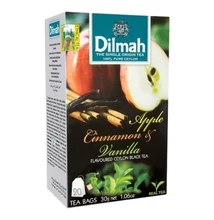 Fekete tea DILMAH Apple & Cinamon 20 filter/doboz