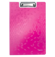 Felírótábla LEITZ Wow A/4 kemény műanyag fedeles rózsaszín