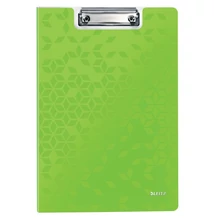 Felírótábla LEITZ Wow A/4 kemény műanyag fedeles zöld