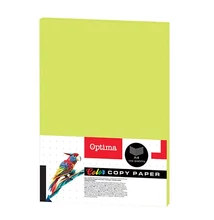 Fénymásolópapír színes OPTIMA A/4 75 g neon zöld 100 ív/csomag