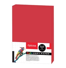 Fénymásolópapír színes OPTIMA A/4 80 g piros 500 ív/csomag