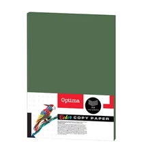 Fénymásolópapír színes OPTIMA A/4 80 g sötétzöld 100 ív/csomag
