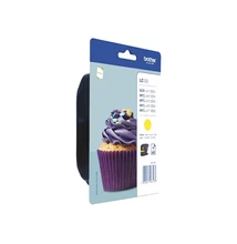 Festékpatron BROTHER LC123Y sárga