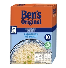 Főzőtasakos rizs UNCLE BEN`S basmati 4x125g