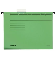 Függőmappa LEITZ Alpha Standard A/4 karton zöld 25 darabos