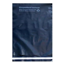 Futártasak biztonsági ragasztócsíkkal környezetbarát 30,5x45cm 50 mikron 100 darabos