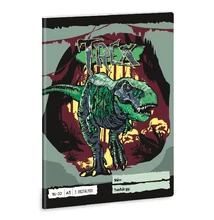 Füzet vonalas ARS UNA A/5 32 lapos 16-32 2. osztályos T-Rex