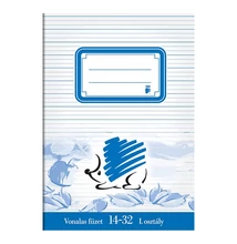 Füzet vonalas ICO Süni A/5 14-32 1. osztályos