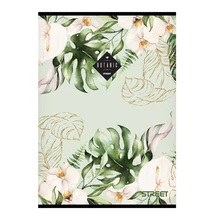 Füzet sima STREET A/5 54 lapos Botanic