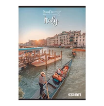 Füzet kockás STREET A/5 54 lapos Travel to