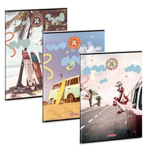 Füzet kockás ARS UNA A/4 40 lapos Extra kapcsos California Lifestyle