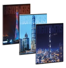 Füzet kockás ARS UNA A/4 40 lapos Extra kapcsos Hightower