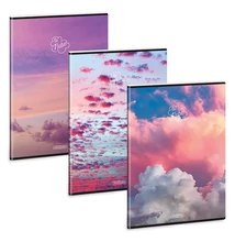 Füzet kockás ARS UNA A/4 40 lapos Extra kapcsos La Nube