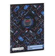 Füzet kockás ARS UNA A/5 32 lapos 27-32 Gamer Hud