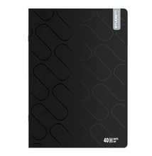 Füzet kockás ICO Student Black Prémium A/4 40 lapos