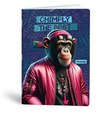 Füzet kockás LIPAMILL A/4 40 lapos Fashion animal