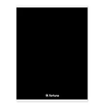 Füzet vonalas FORTUNA Monocolor A/4 32 lapos 81-32 fekete
