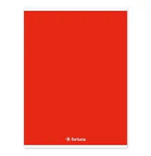 Füzet vonalas FORTUNA Monocolor A/4 32 lapos 81-32 piros