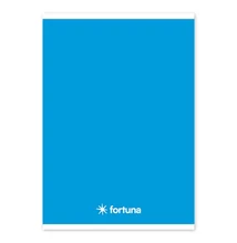Füzet vonalas FORTUNA Monocolor A/5 32 lapos 21-32 kék