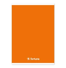 Füzet vonalas FORTUNA Monocolor A/5 32 lapos 21-32 narancssárga