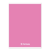 Füzet vonalas FORTUNA Monocolor A/5 32 lapos 21-32 rózsaszín