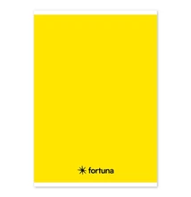 Füzet vonalas FORTUNA Monocolor A/5 32 lapos 21-32 sárga