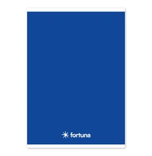 Füzet vonalas FORTUNA Monocolor A/5 32 lapos 21-32 sötétkék