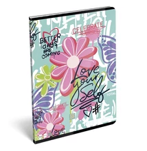 Füzet vonalas LIZZYSULI A/4 32 lapos 81-32 Cornell Love