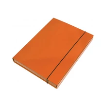 Füzetbox OPTIMA A/4 3 cm-es gerinccel narancs
