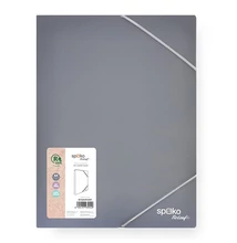 Füzetbox SPOKO ReLeaf PP A/4 30 mm SoftTouch szürke