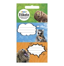 Füzetcímke STREET Animals wild 10 címke/csomag