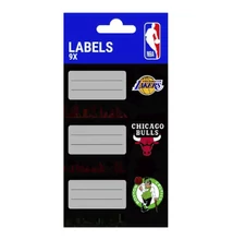 Füzetcímke STREET NBA 9 címke/csomag