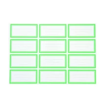 Füzetcímke Z egyszínnyomott